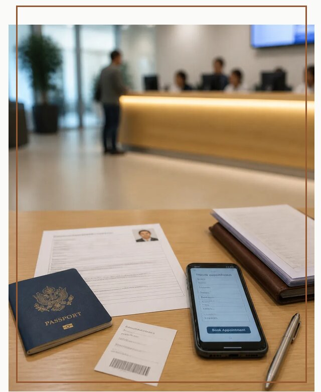 Запись в визовый центр в Дивногорске для подачи документов