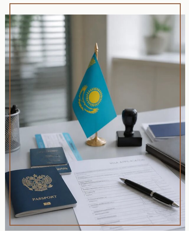 Оформление визы в Казахстан для поездки и работы в Дивногорске
