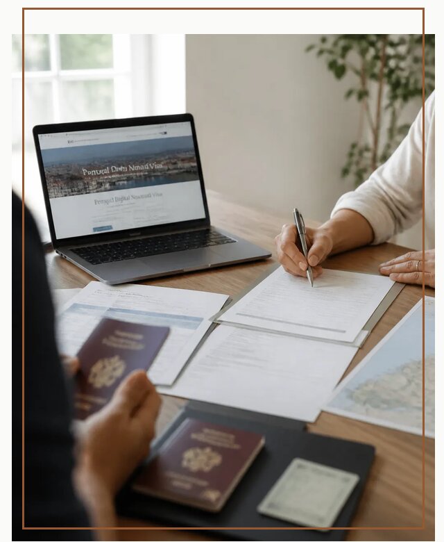 Оформление Digital Nomad и ВНЖ Португалии в Дивногорске